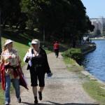 idea walk at lake merritt