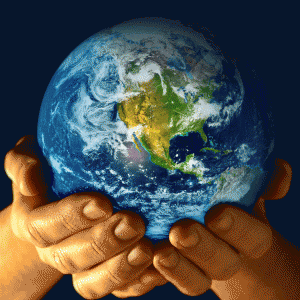HANDS HOLD WORLD